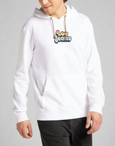 LEE PRIDE HOODIE MĘSKA BLUZA Z KAPTUREM LOGO WHITE L82RSP12 112140913